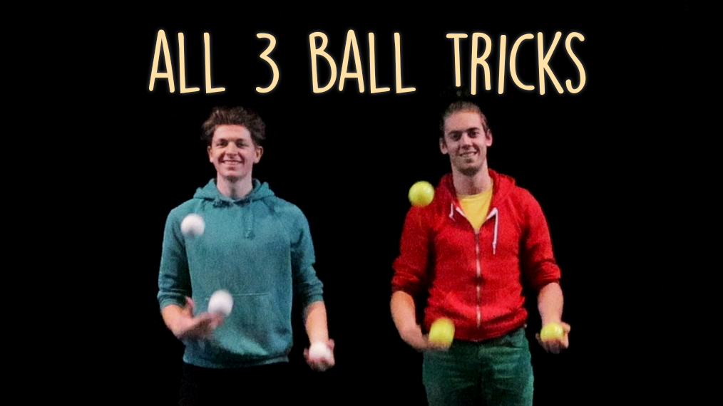Alphabet of 3 ball juggling