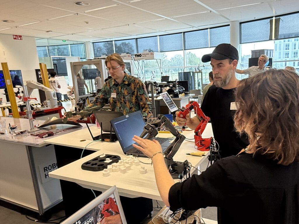 Please Touch the Robots